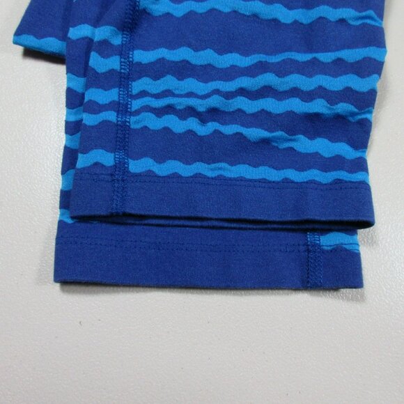 Nike womens 2tone blue striped Legend Burnout capri leggings M 725095 EUC - Picture 9 of 9